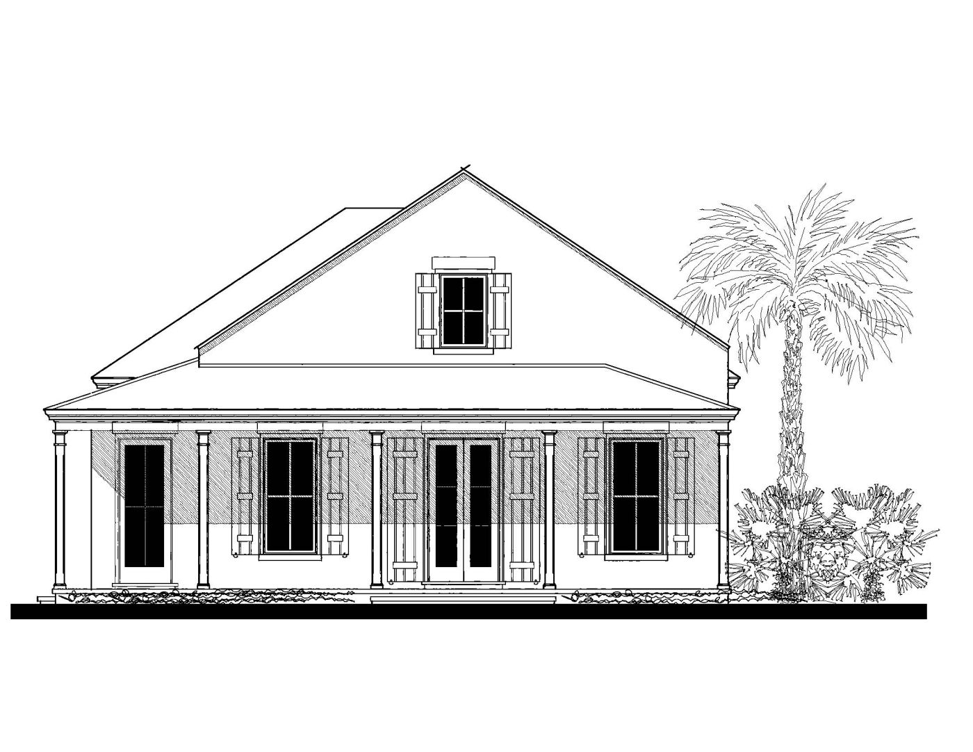 Quarterdeck — featured elevation
