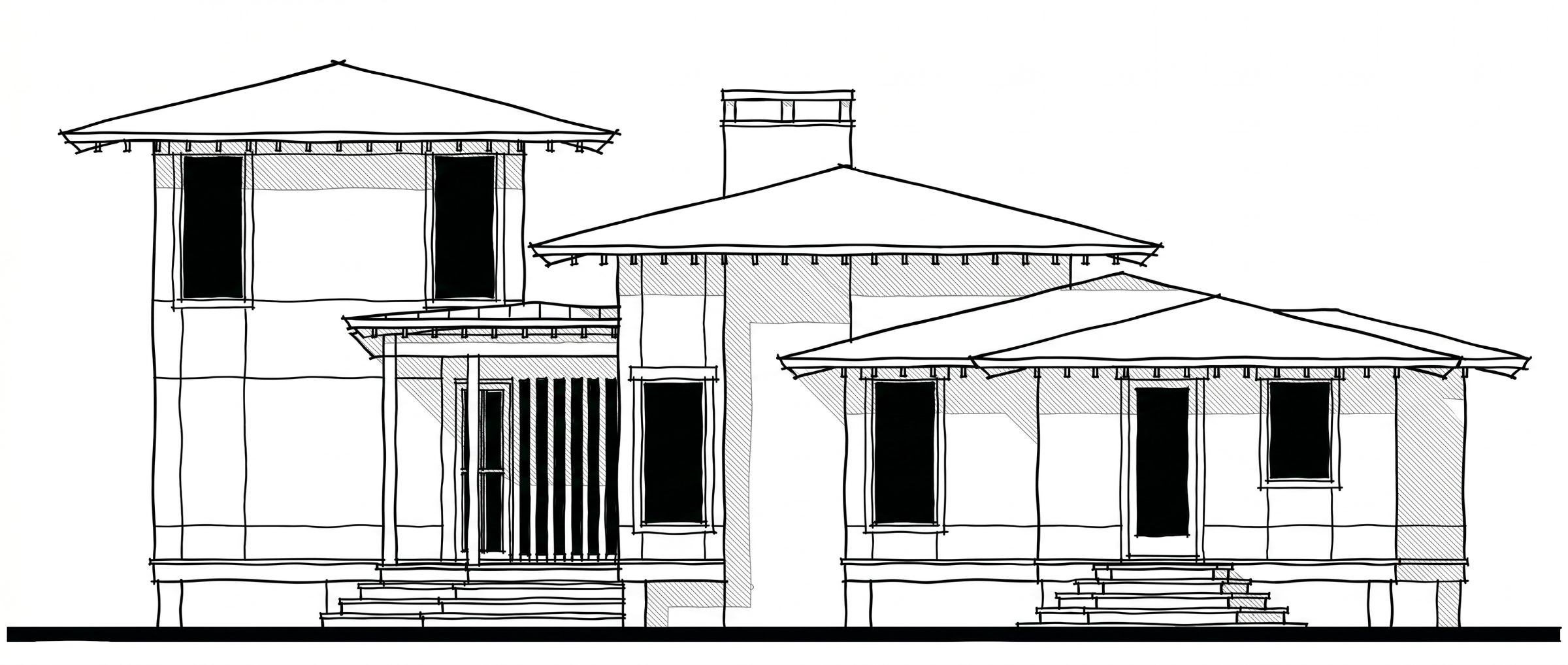 Hahn House — featured elevation