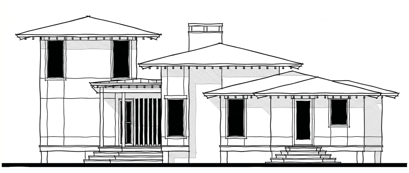Hahn House — featured elevation