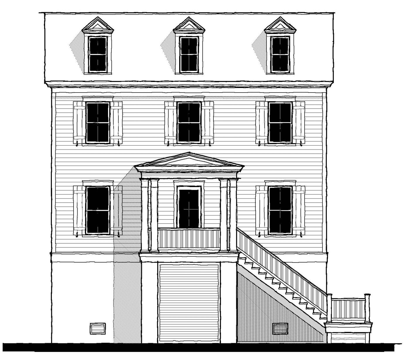 Ocean View (243161A) — featured elevation