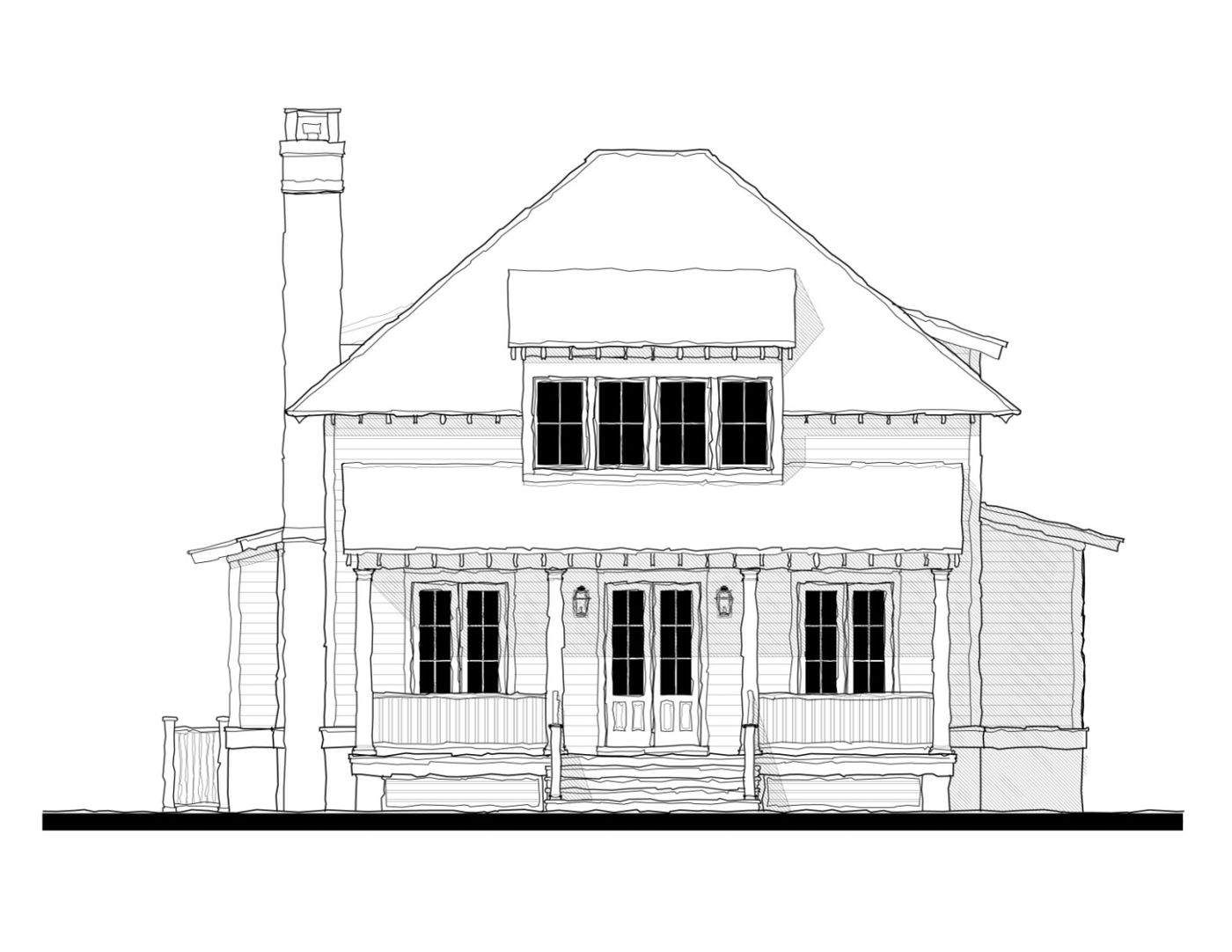 Coosaw River Cottage (233126) — featured elevation
