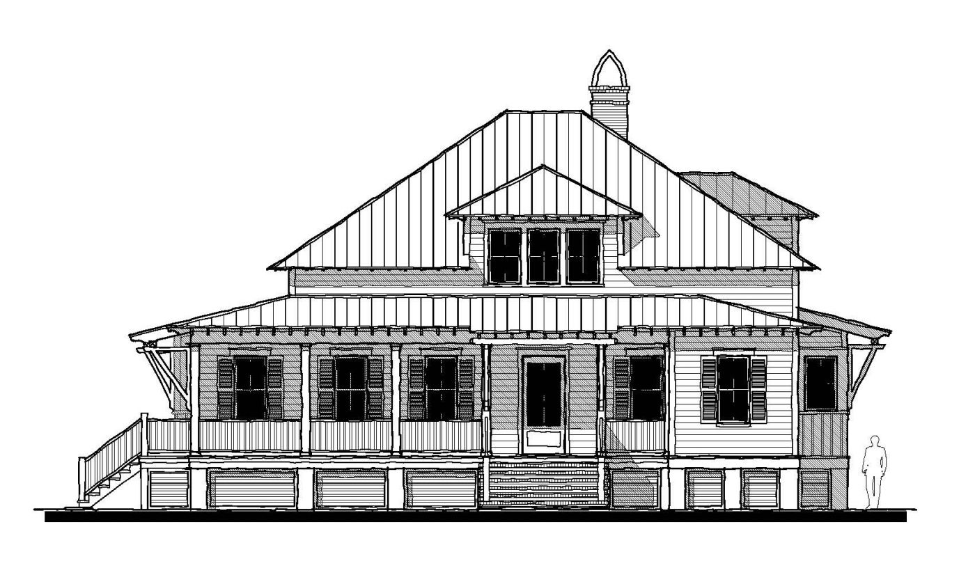 Oak Island Retreat (18386) — featured elevation