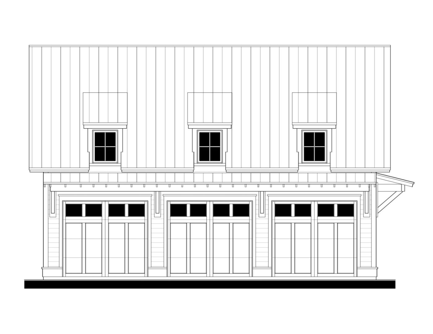 Garage (23103) — featured elevation