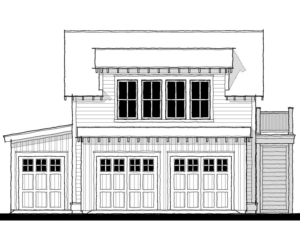 Garage (23309G) — featured elevation