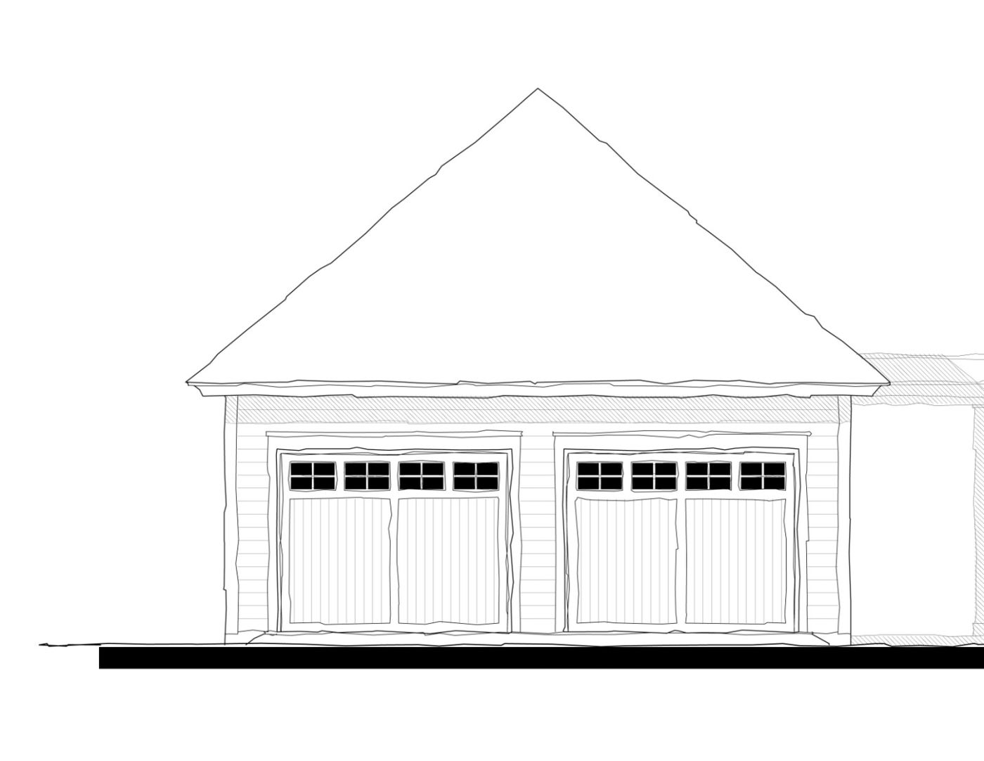 Garage (233116G) — featured elevation