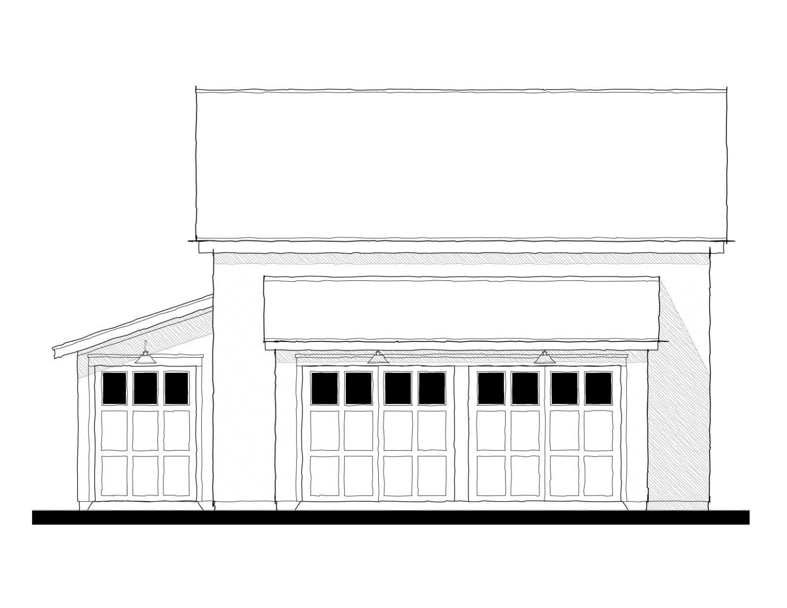 Garage (233121G) — featured elevation