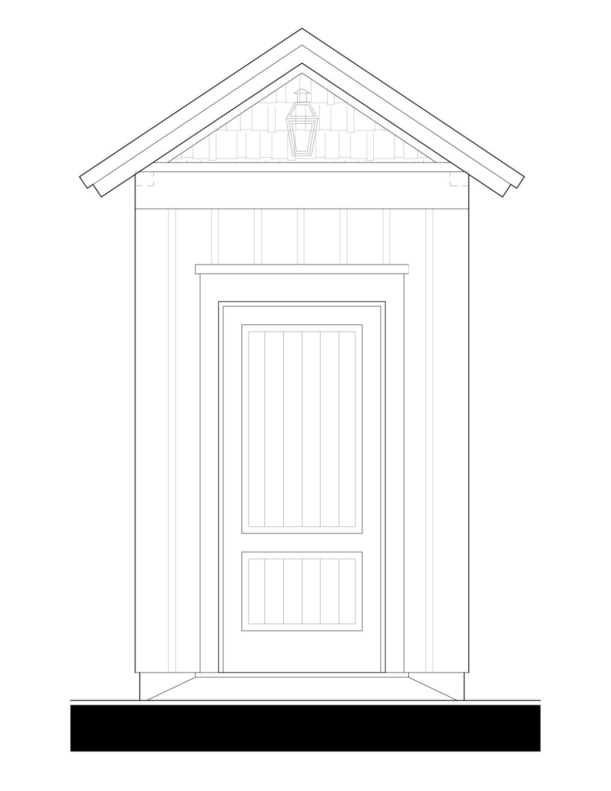 Garage (233145G) — featured elevation