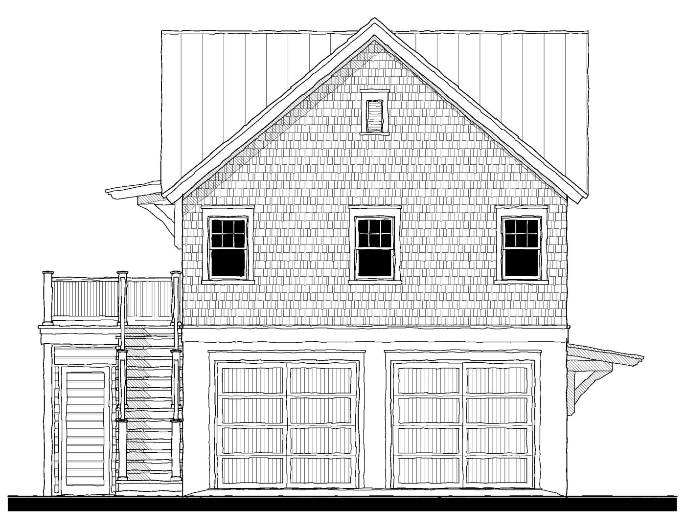Garage (23347G) — featured elevation