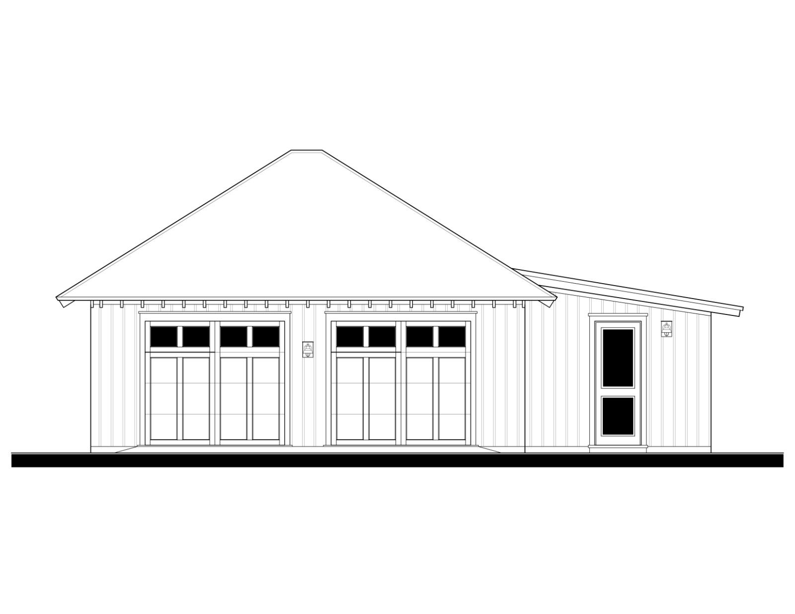 Garage (23371) — featured elevation