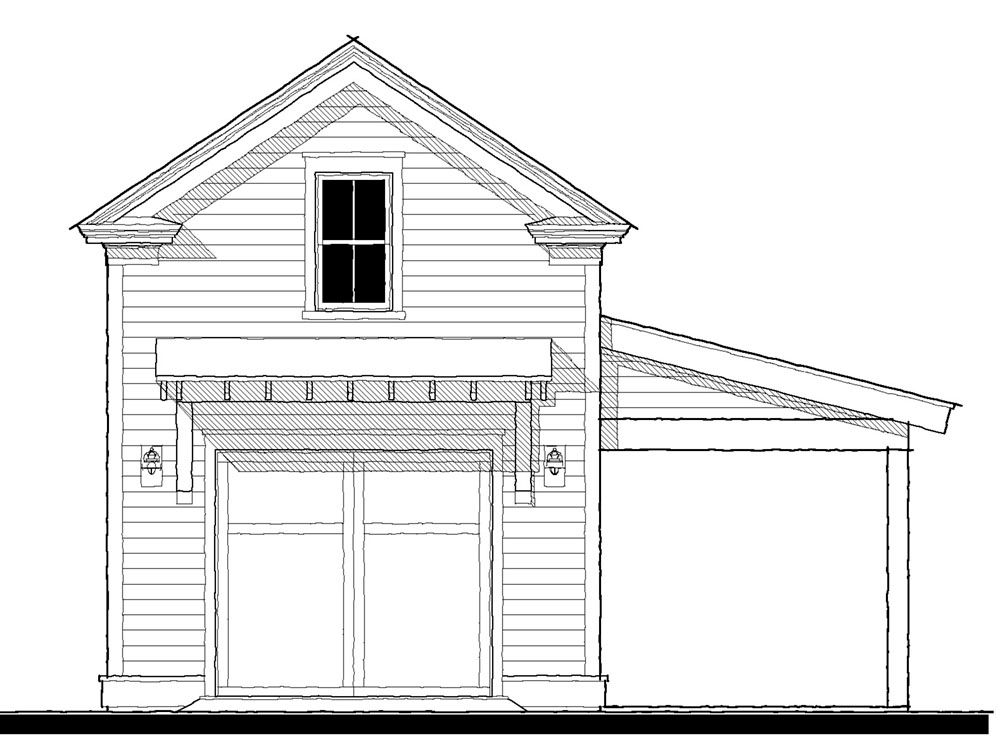 Garage (23382G) — featured elevation