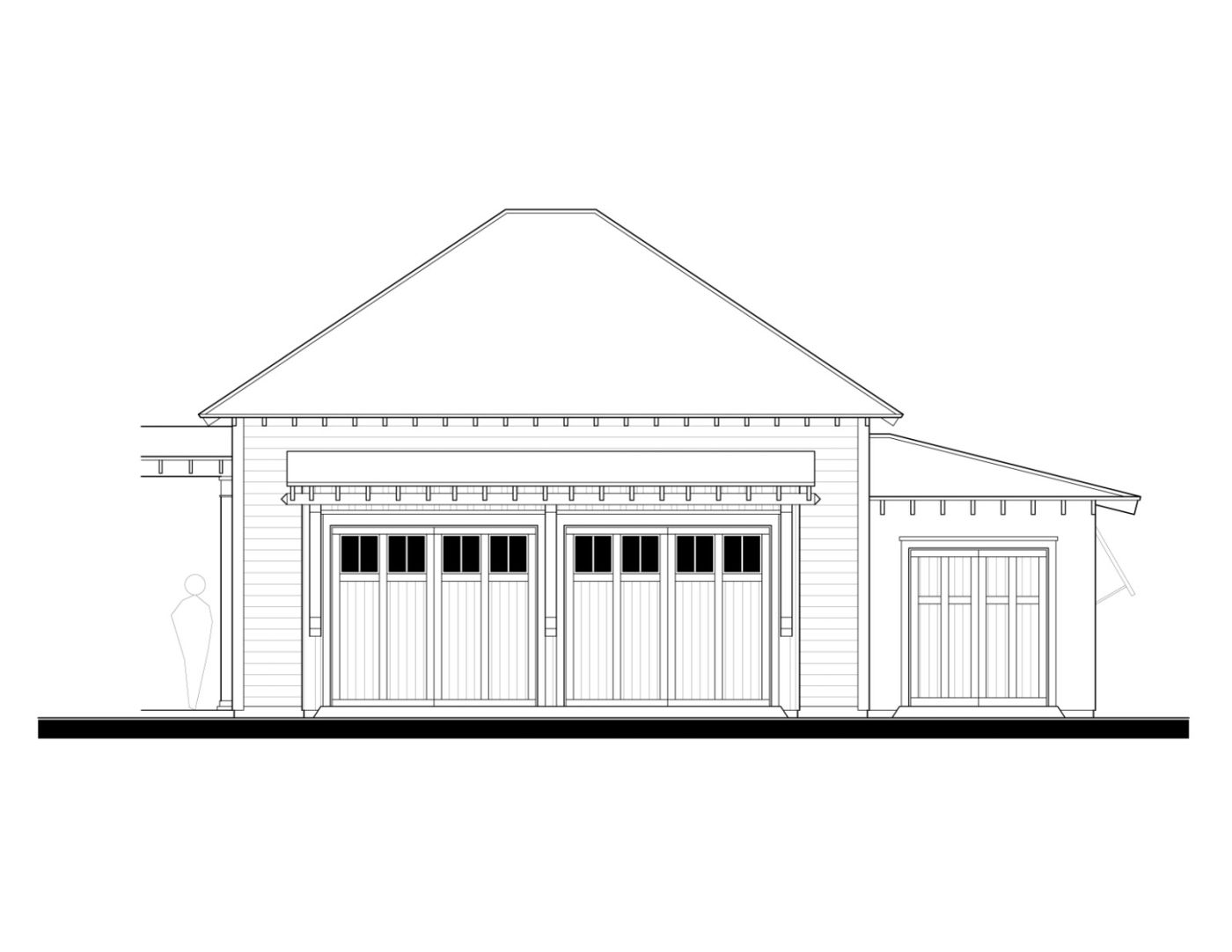 Garage (23388G) — featured elevation