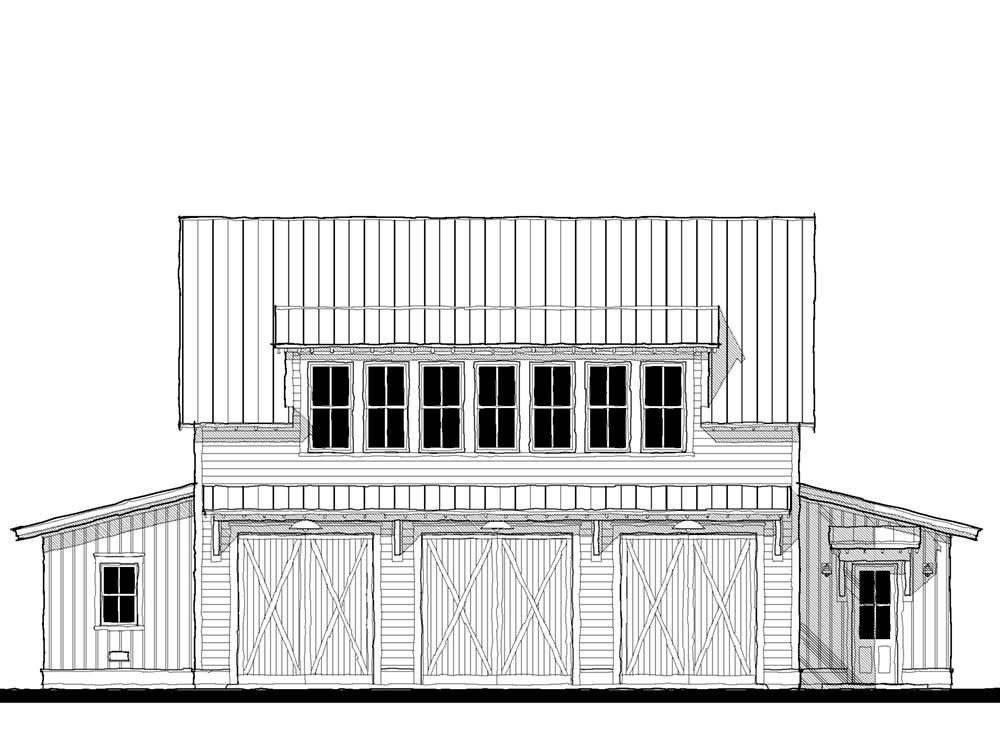 Garage (23399G) — featured elevation