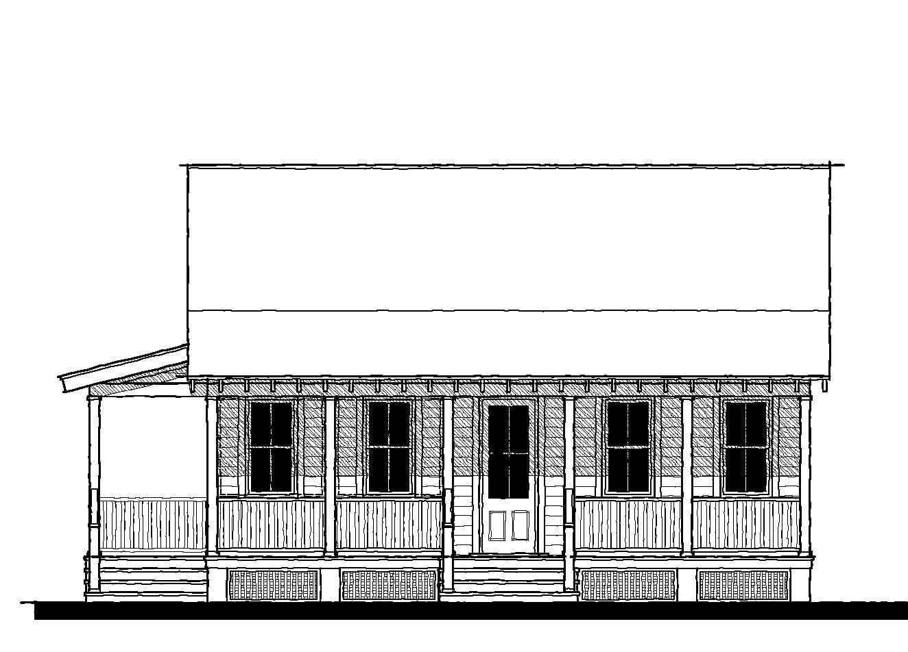 Greene Street Cottage (18905) — featured elevation