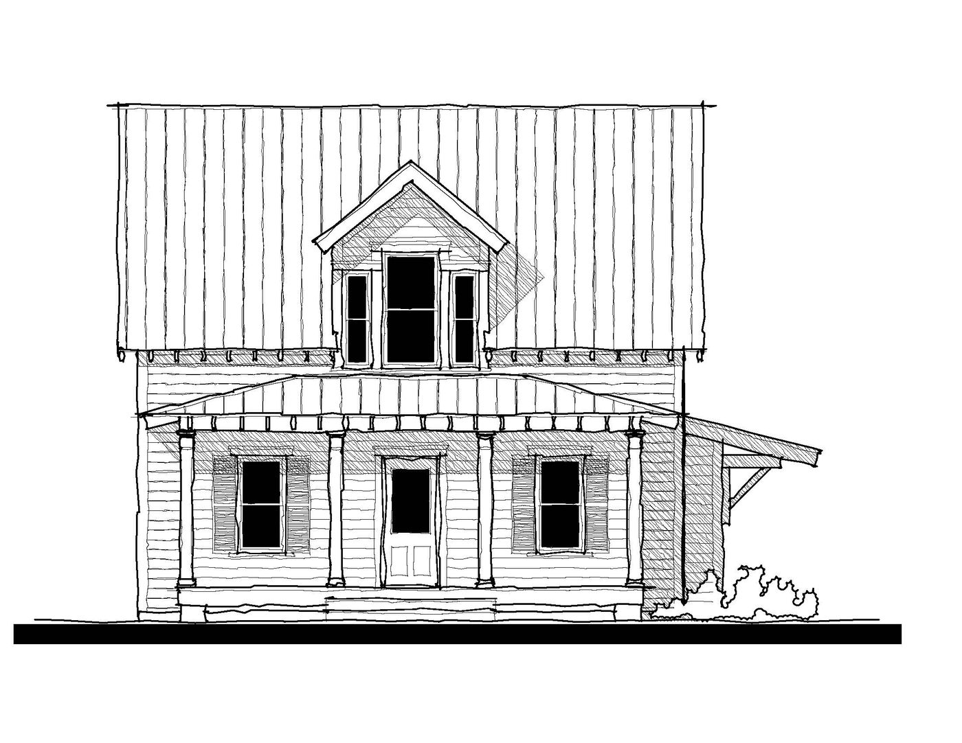 Greer Lane — featured elevation
