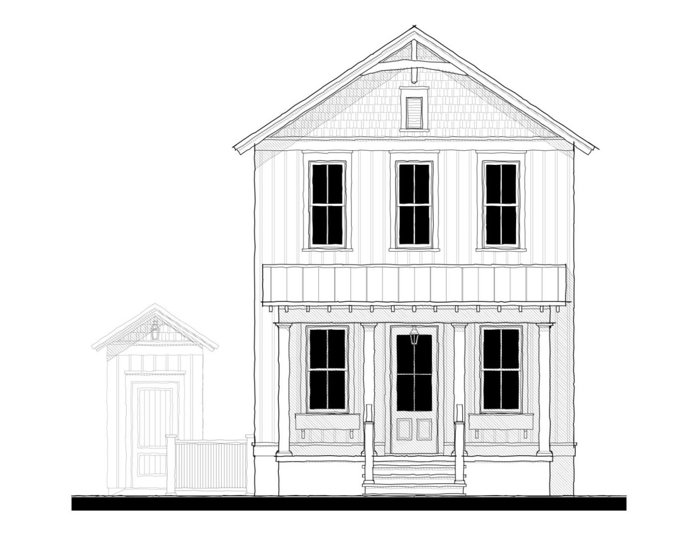Gregson Cottage (233145) — featured elevation
