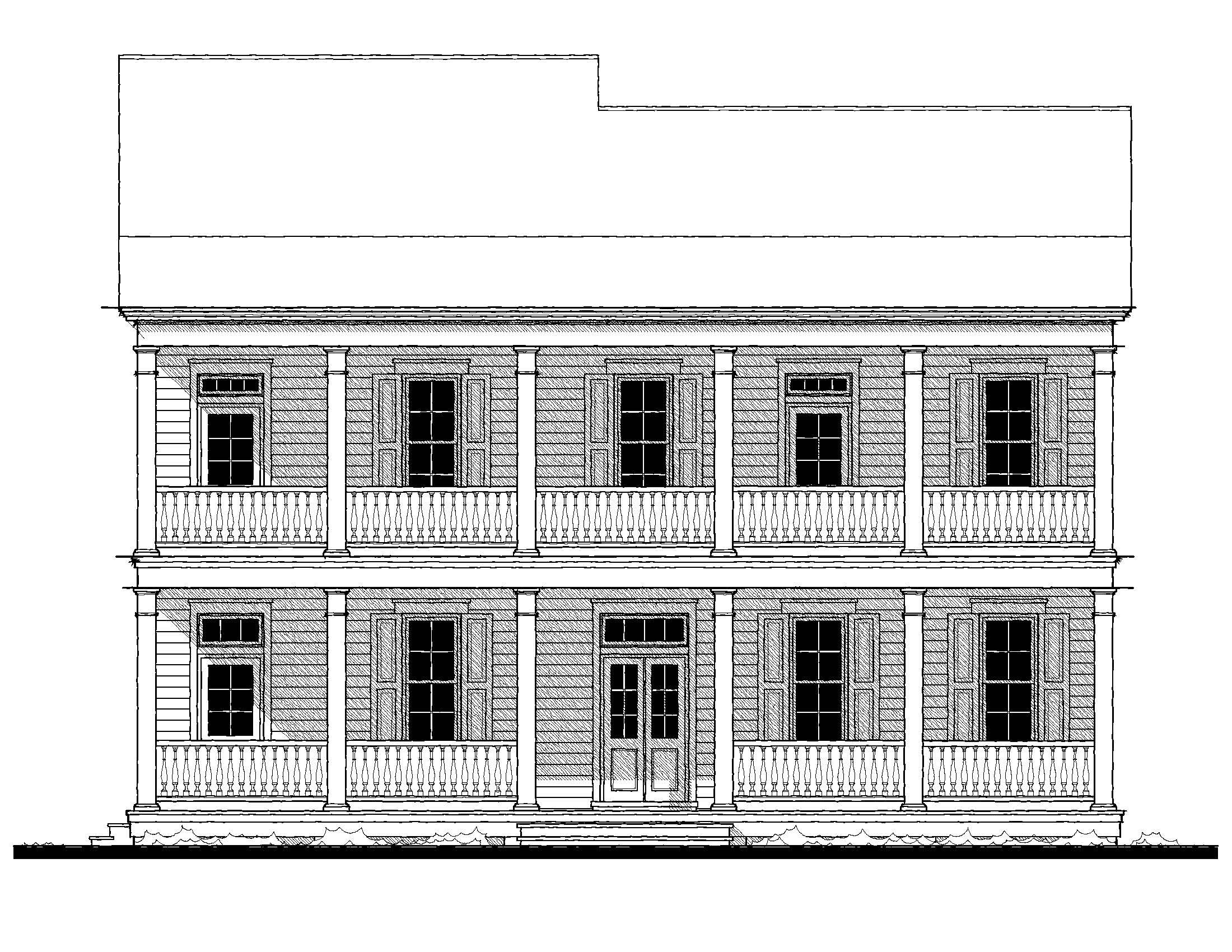 Griffin Park Duplex 23 — featured elevation
