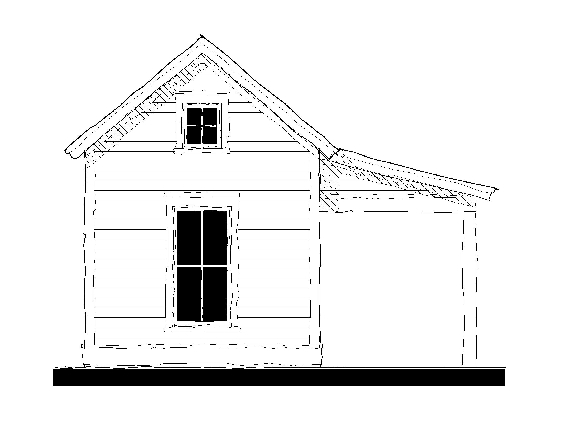 Guest Cottage (223151G) — featured elevation