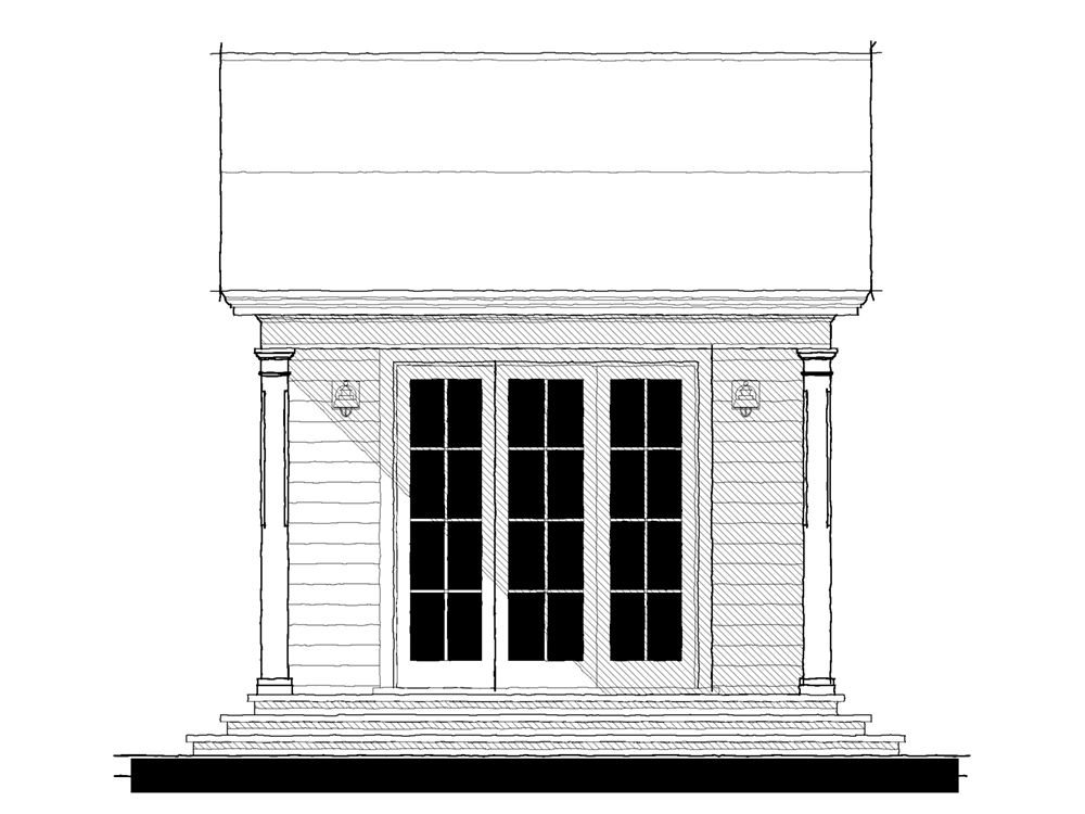 Guest House (23383) — featured elevation