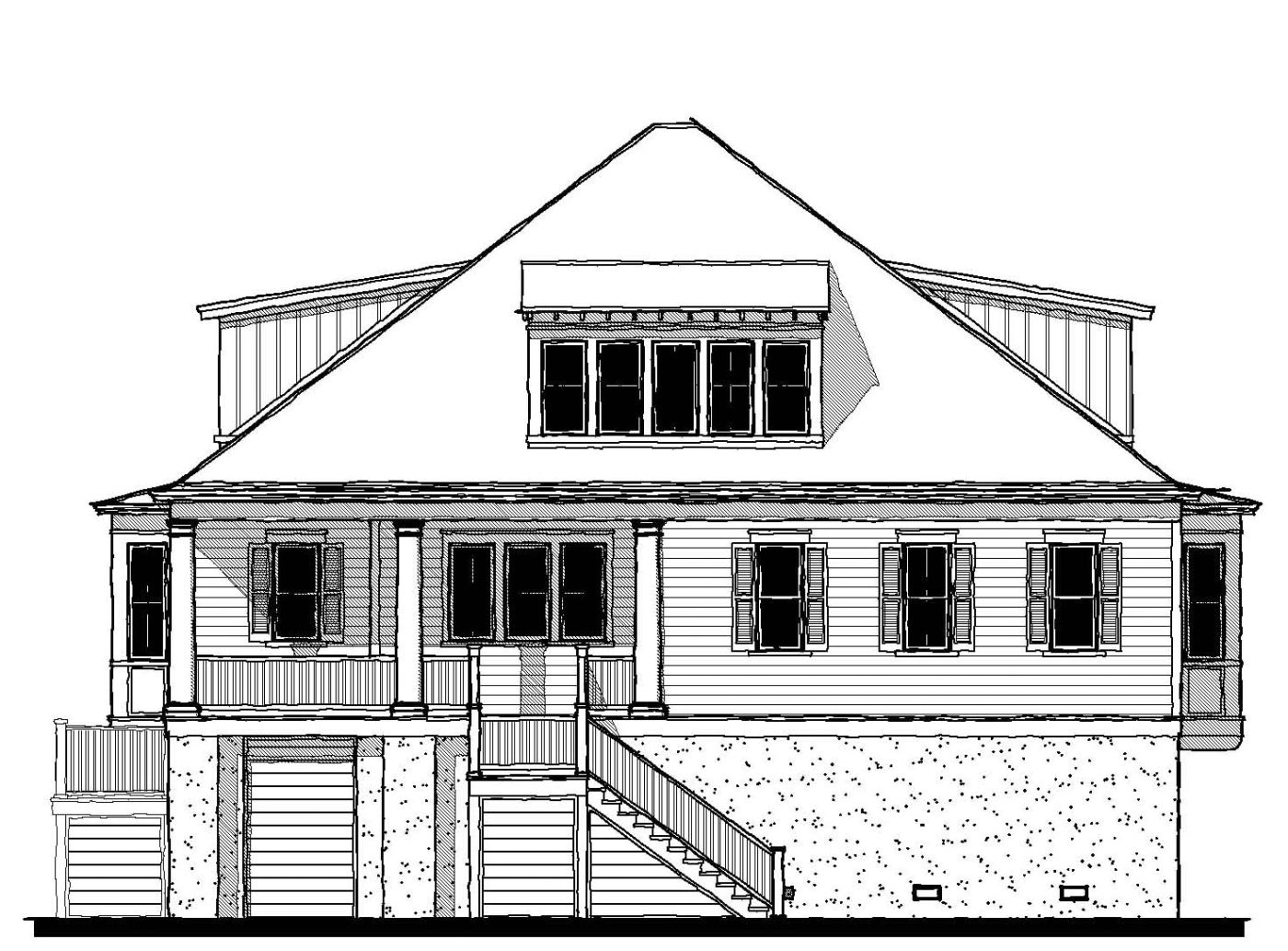 Harbour River House (19376) — featured elevation