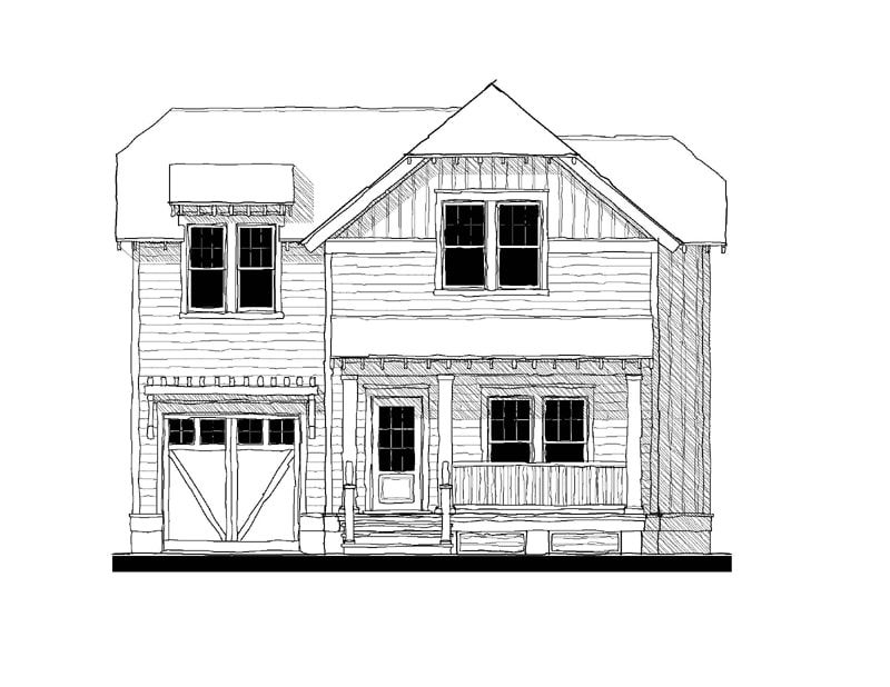 Harper Lee (11115B) — featured elevation