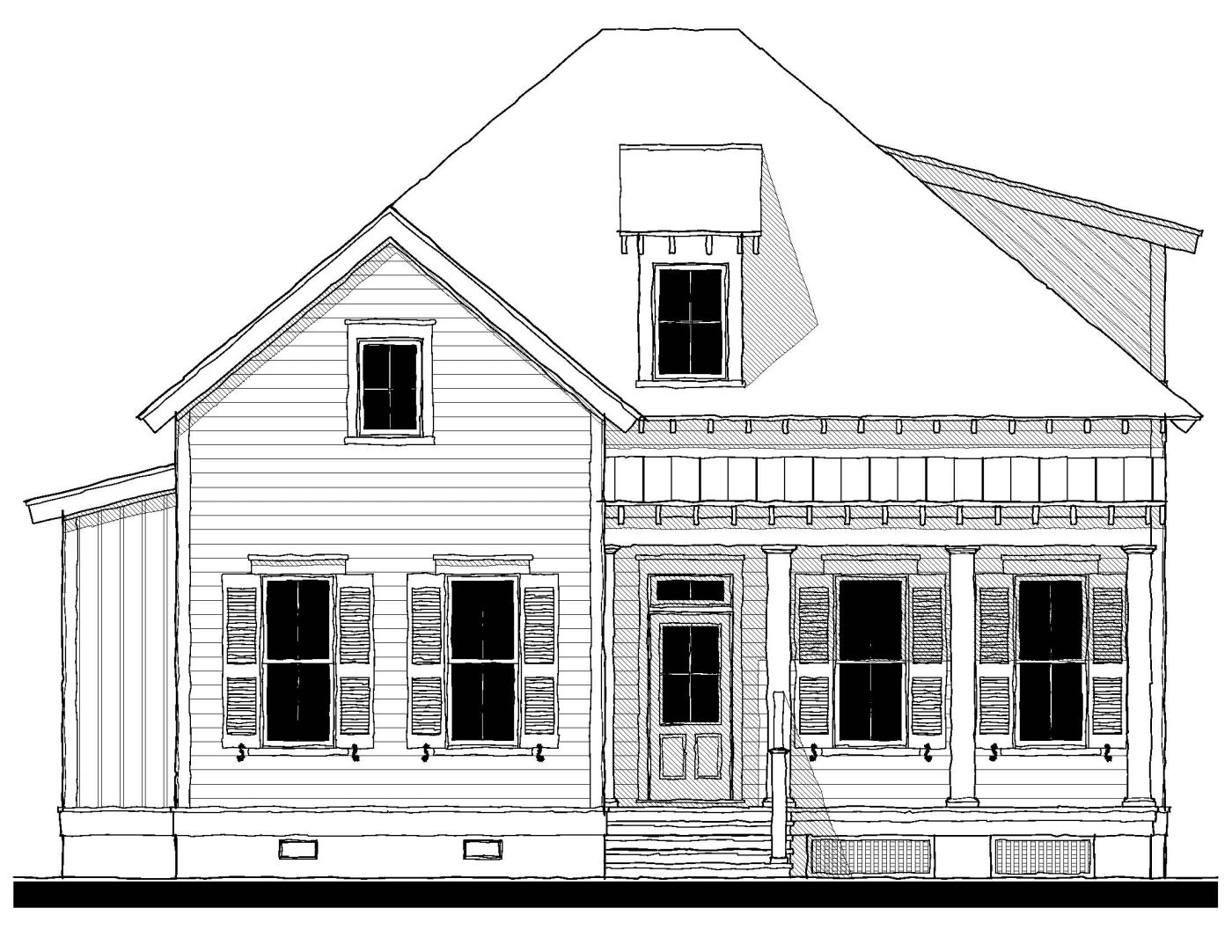 Hartsville (13344A) — featured elevation