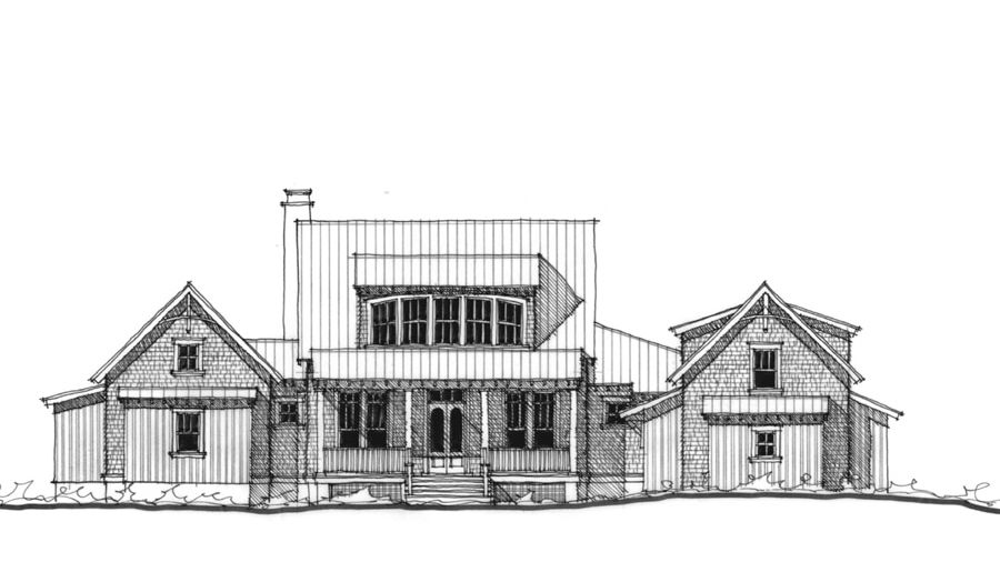 Higgs House — featured elevation