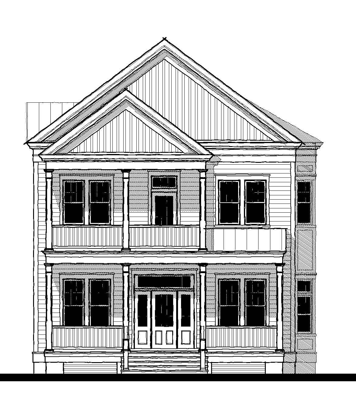 Hobson Manor — featured elevation