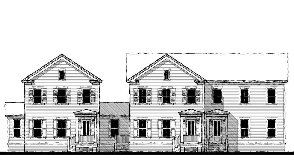 Hog Mountain Townhouse — featured elevation