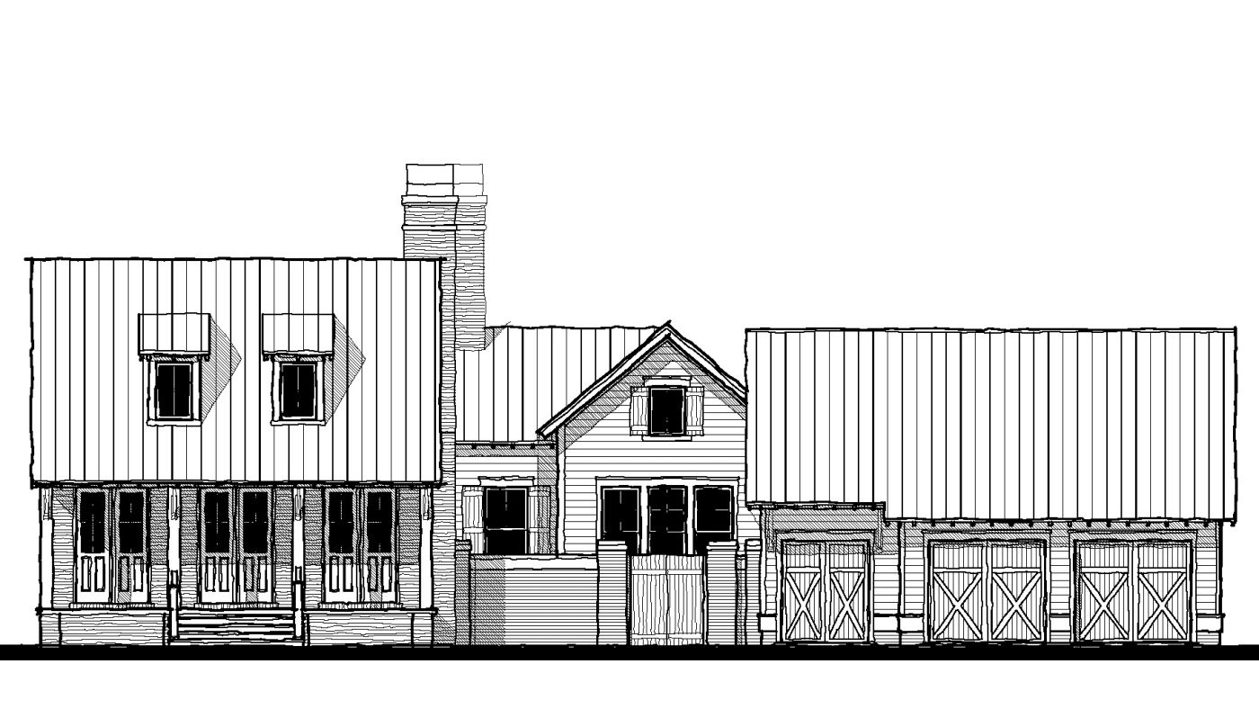 Holiday House (23338) — featured elevation