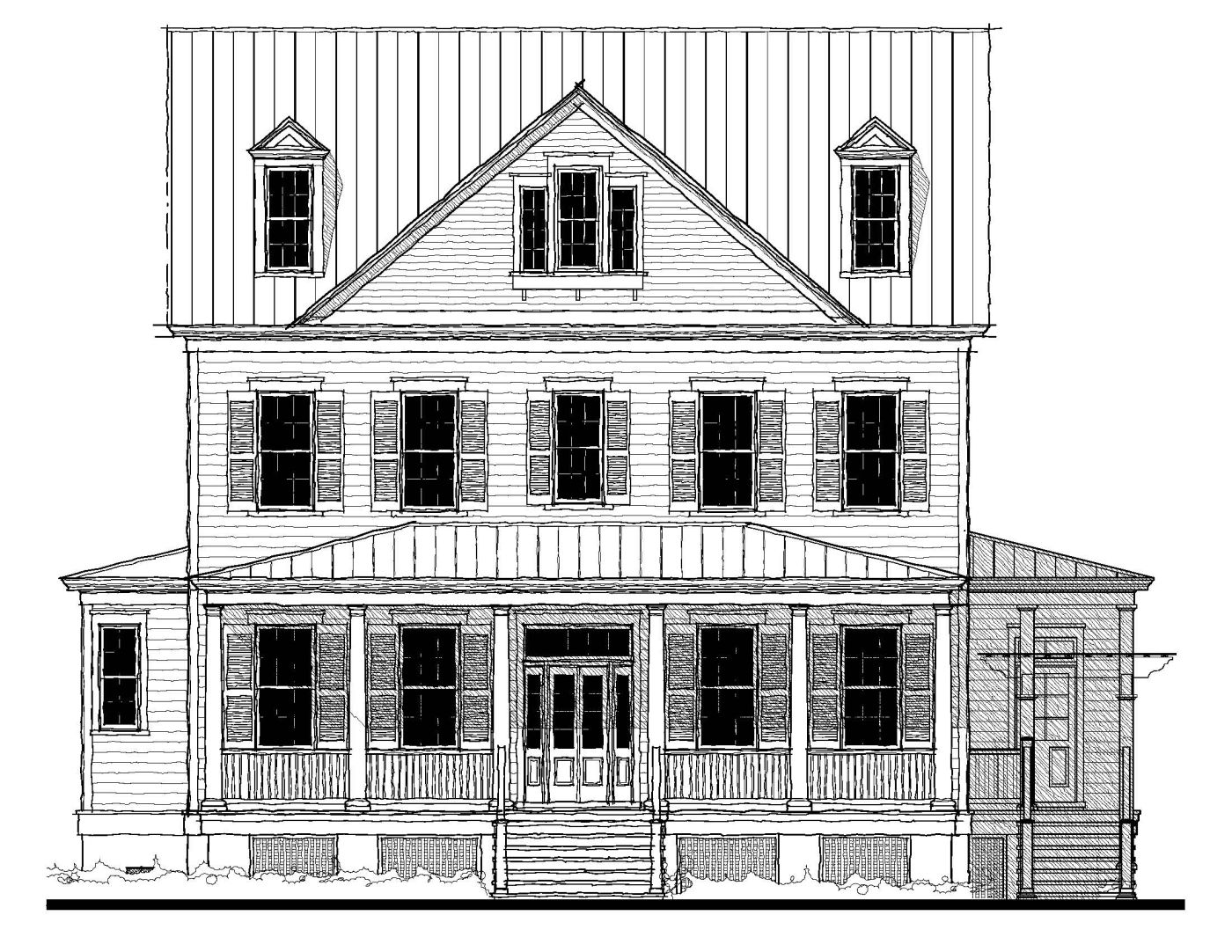 Horseshoe Manor — featured elevation