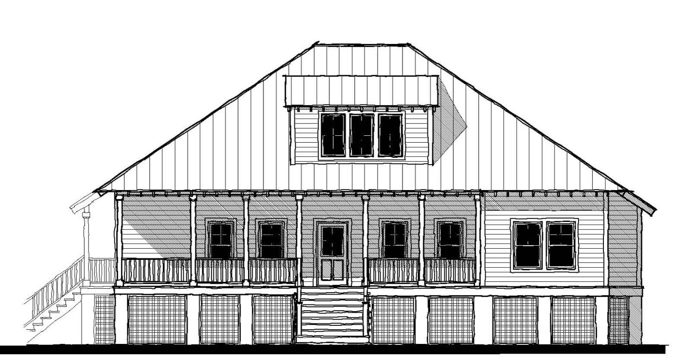 Inlet Retreat (20321) — featured elevation