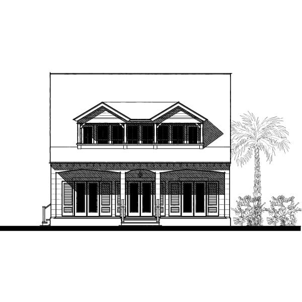 Ironshore Cottage — featured elevation