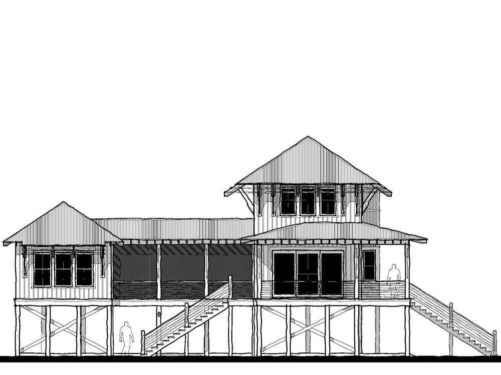 Johns Island Fish Camp — featured elevation