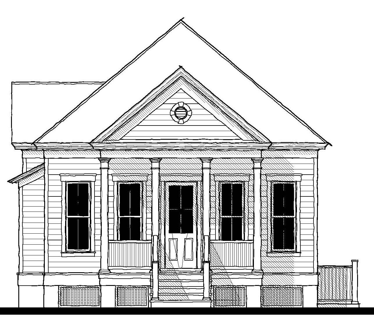 King Street Cottage (21321) — featured elevation