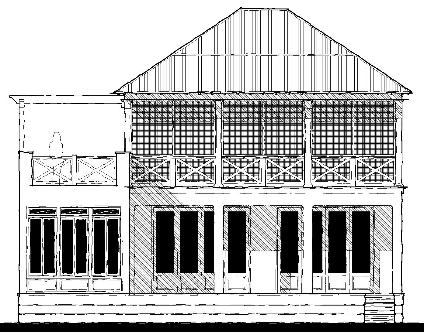 Letellier House (21418) — featured elevation