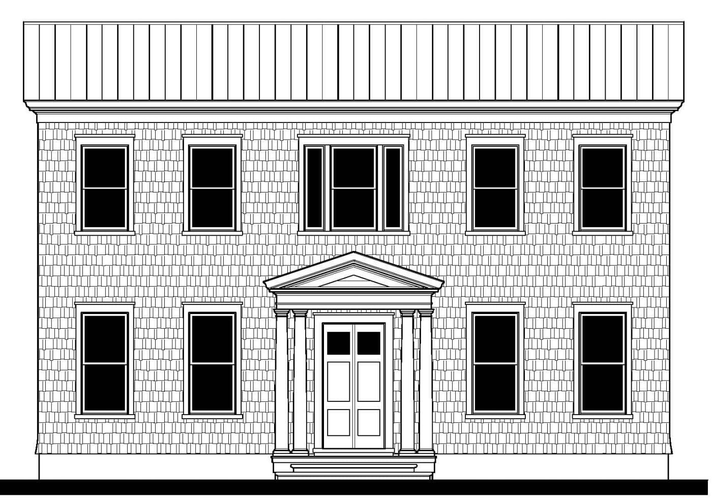 London Mews (19911) — featured elevation