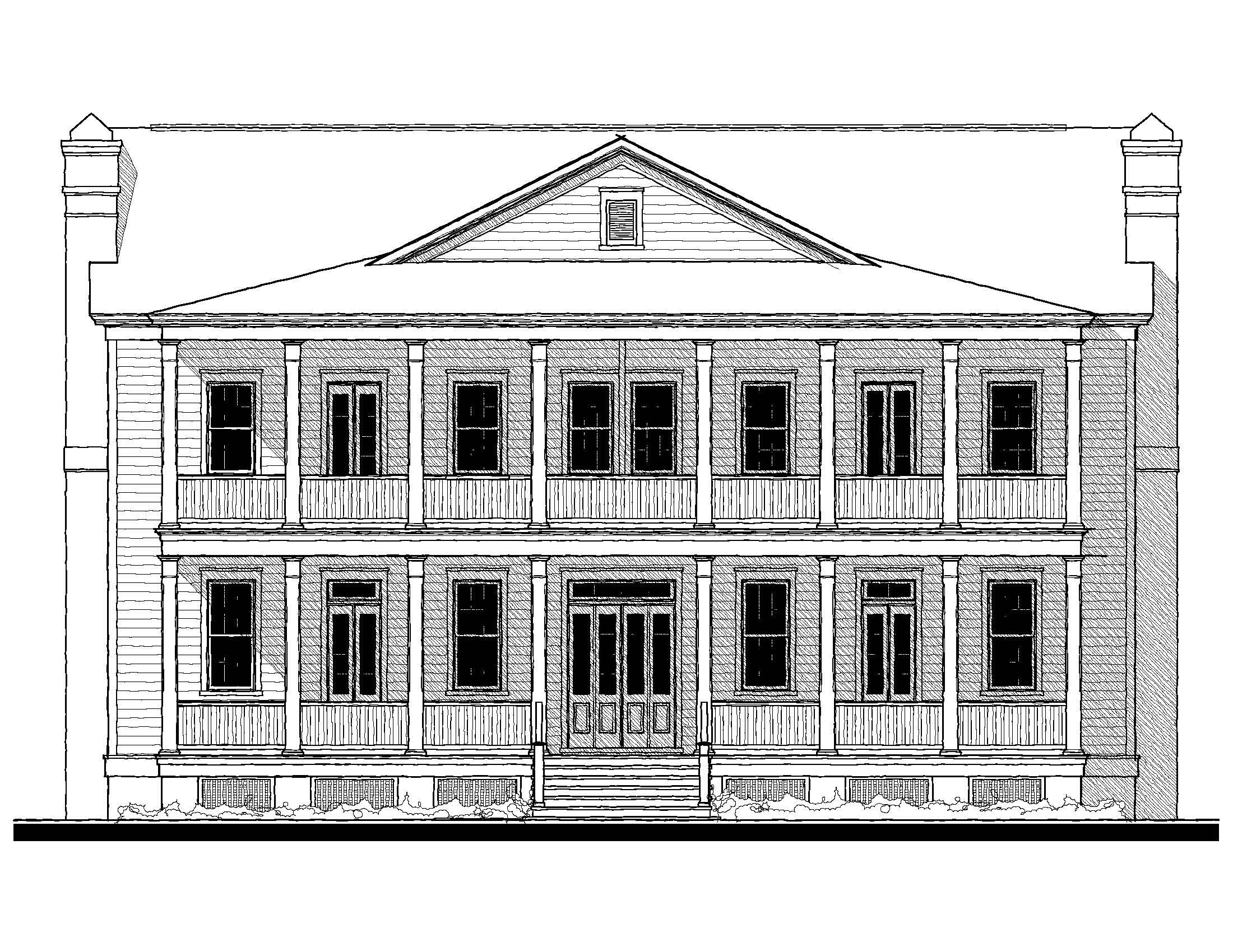 Madison Grove Mansion Flat — featured elevation