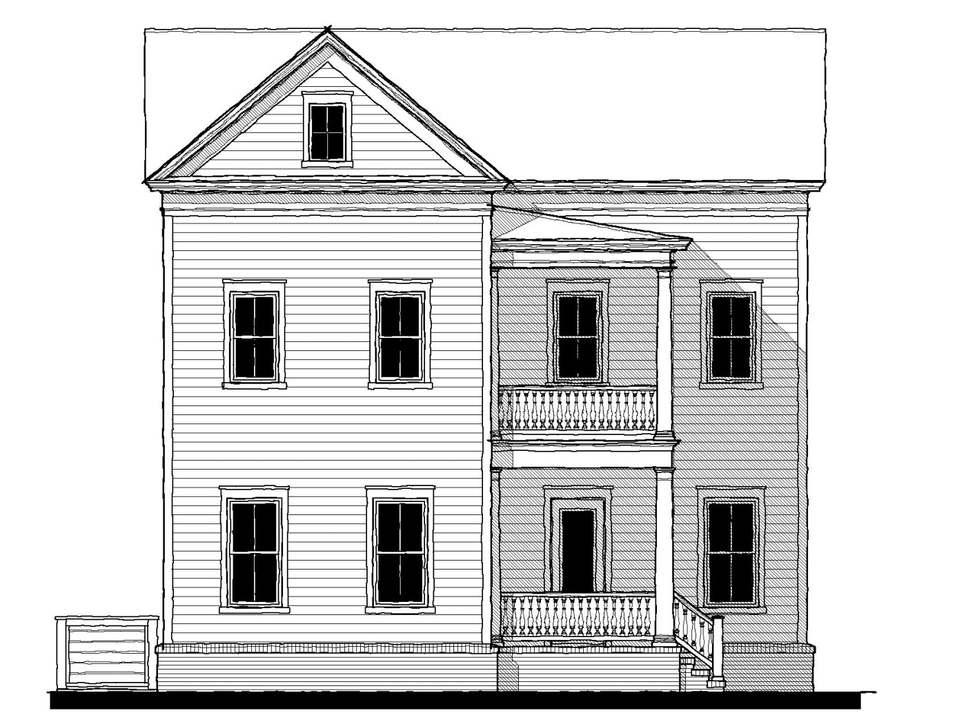 Marshview II (18414-P) — featured elevation