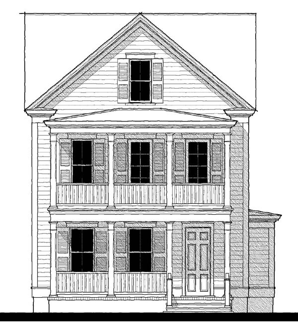 Mathes (10410) — featured elevation