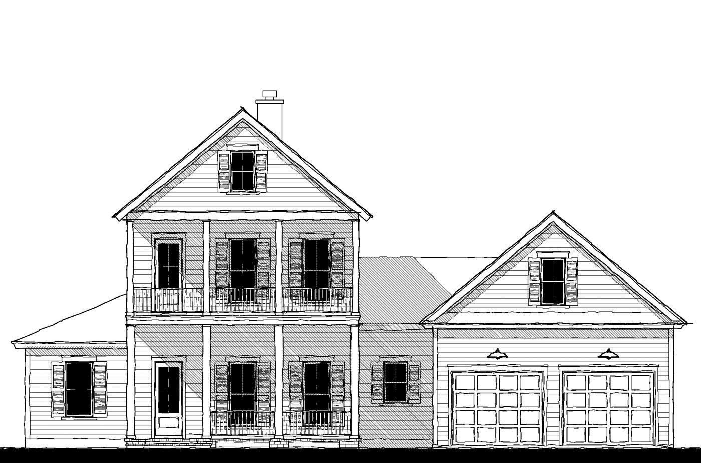 Mathes (183114) — featured elevation