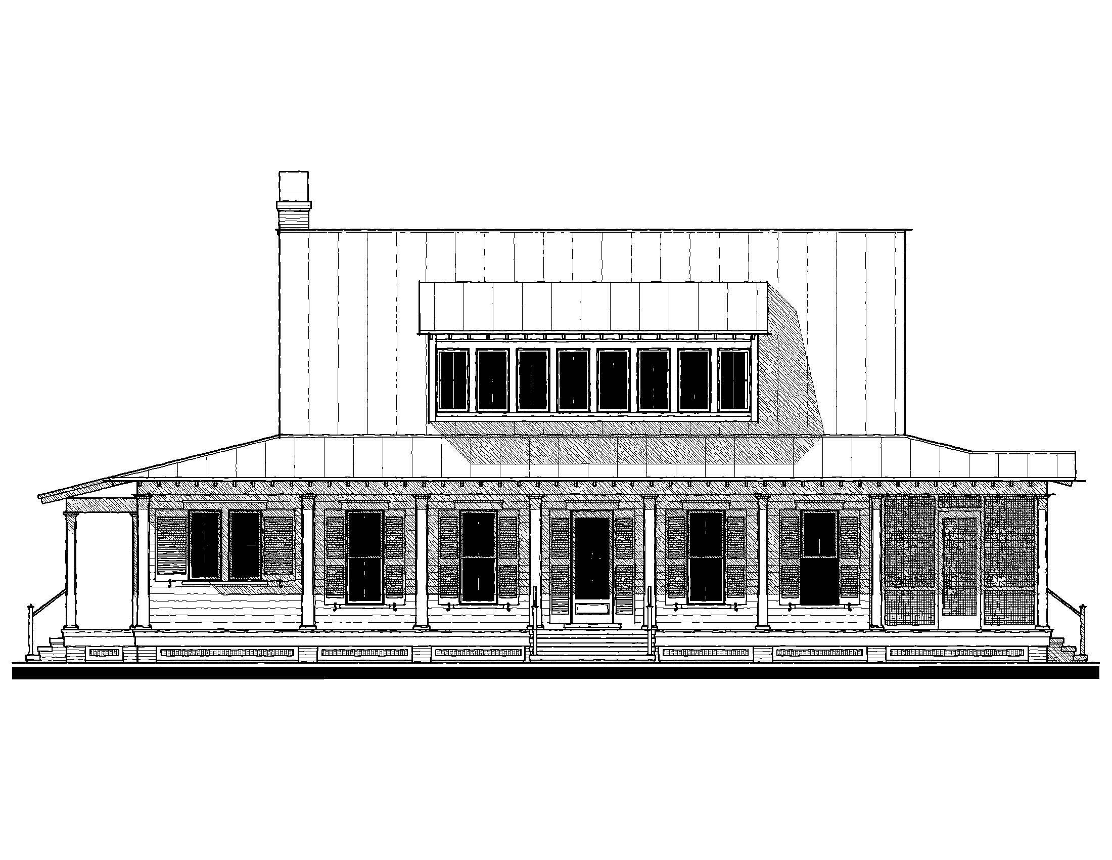 May River Cottage (08389) — featured elevation