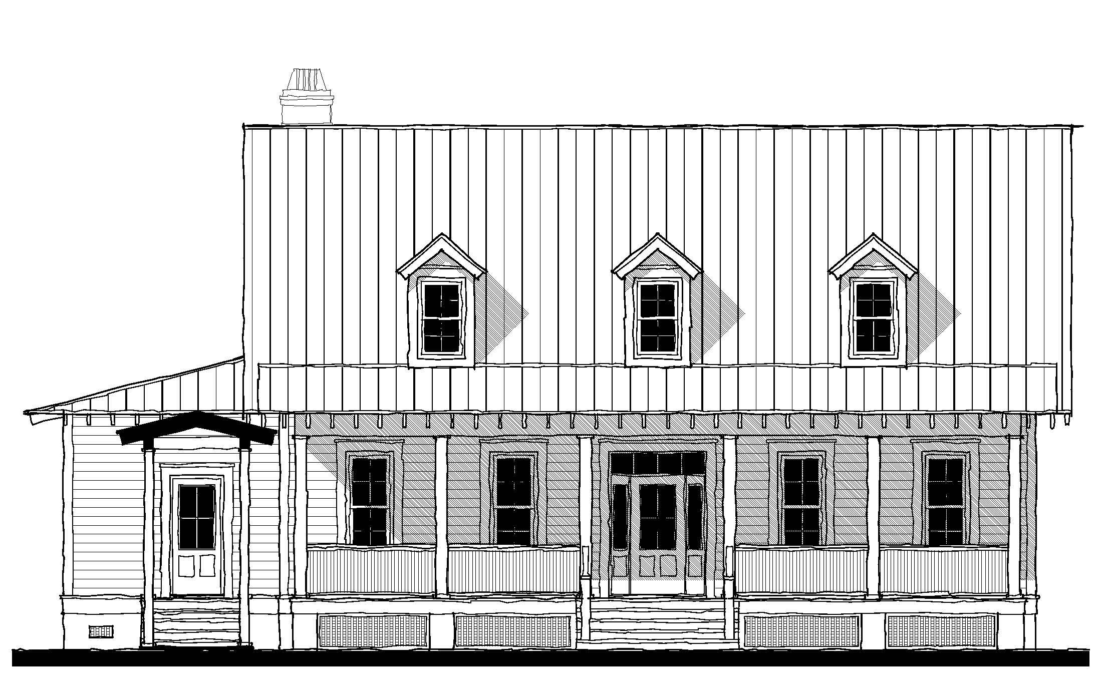 May River Cottage (16303) — featured elevation