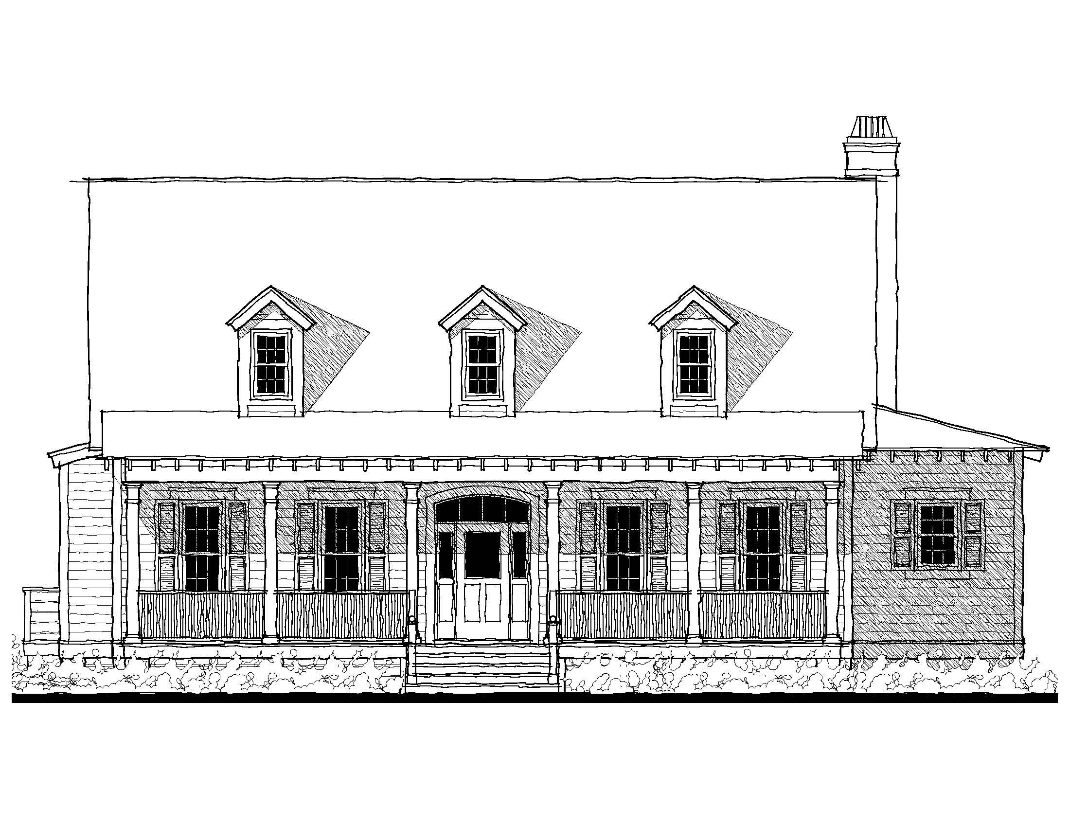 May River Cottage — featured elevation
