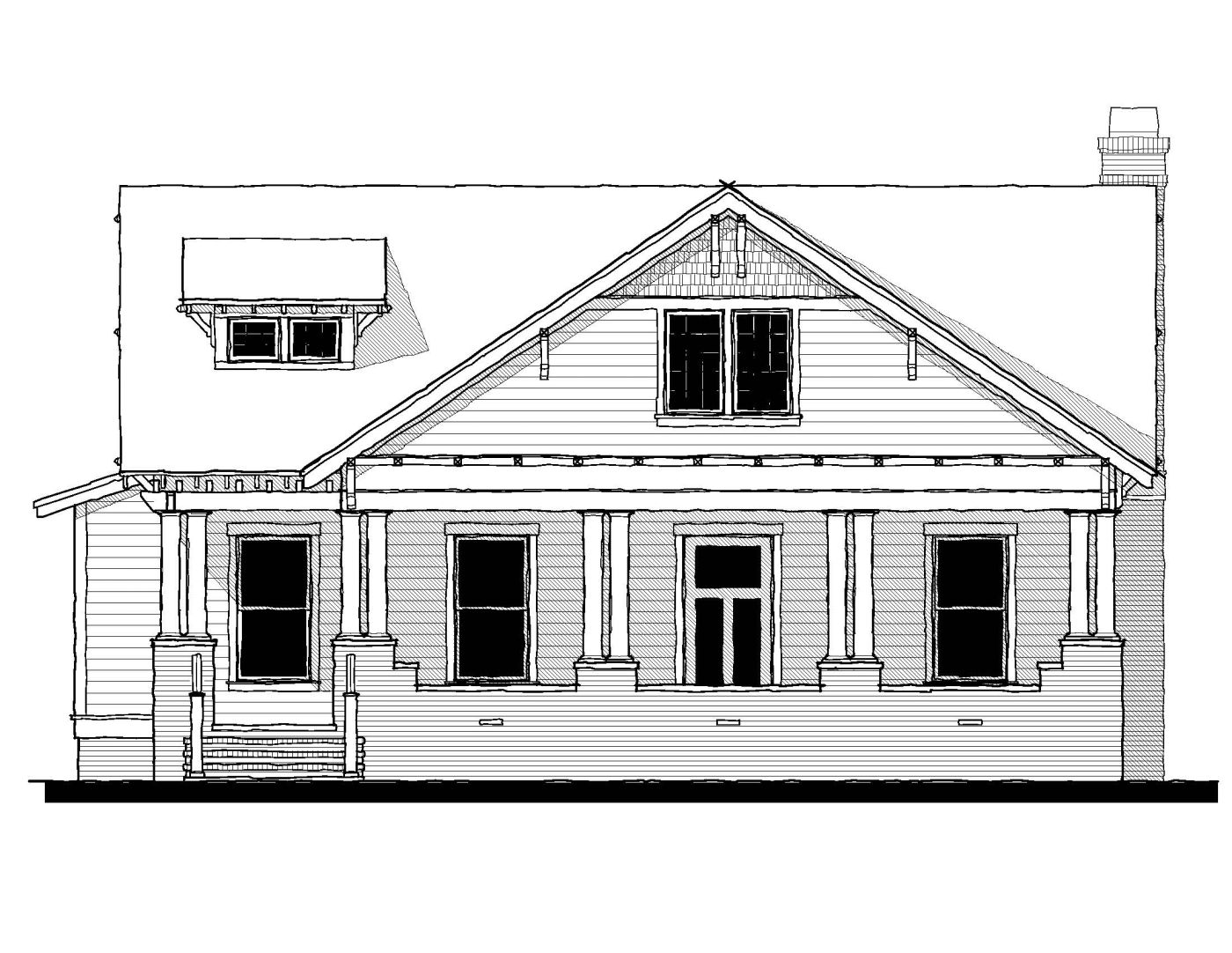 Mills River — featured elevation