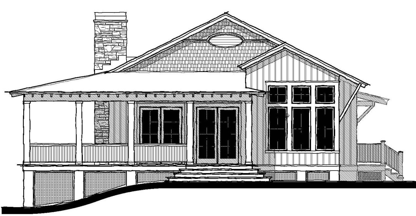 Mockbee Cottage (20371) — featured elevation