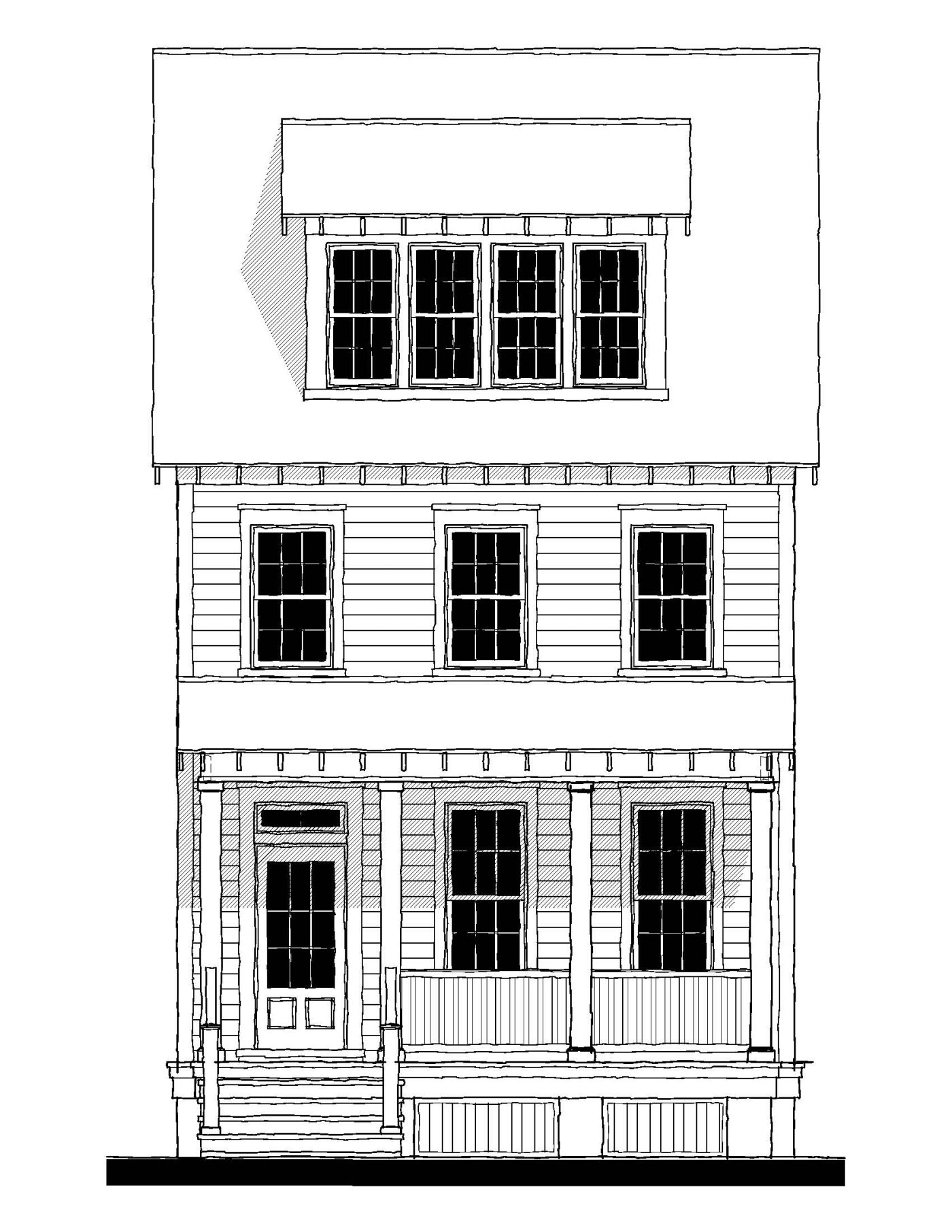 Monroe Point Townhouse (13421) — featured elevation