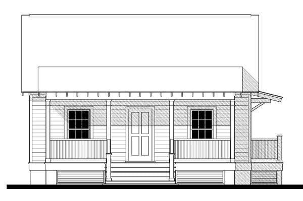 Monson Street Cottage (10900) — featured elevation