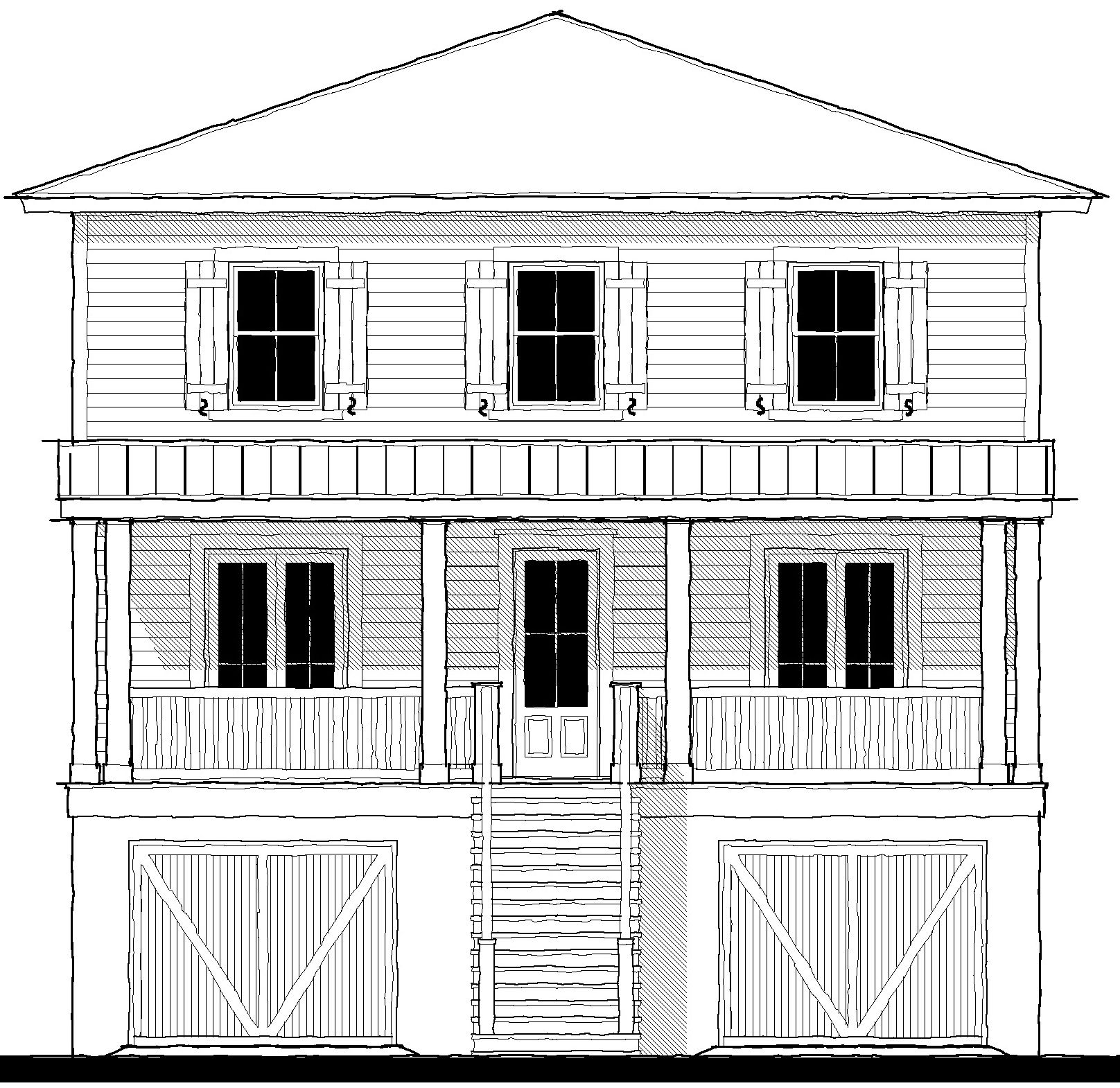Morgan Hall (213163) — featured elevation