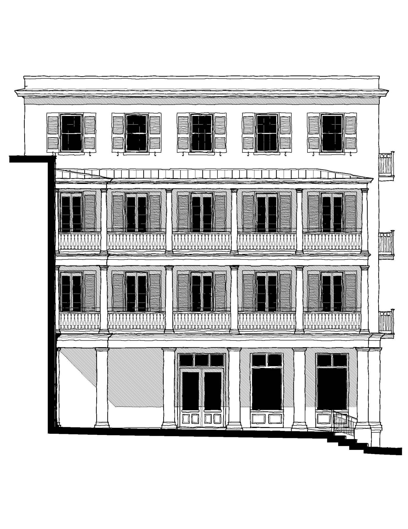 Morris Square Mixed-Use Bldg.1 — featured elevation