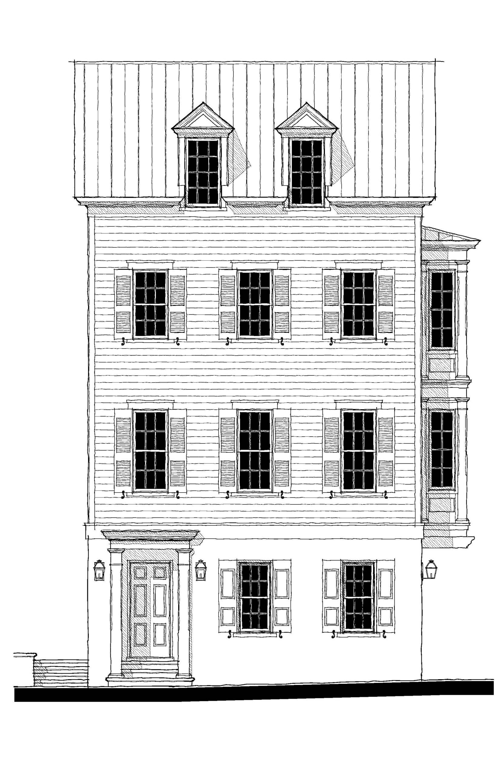 Morris Square Townhouse 10 — featured elevation